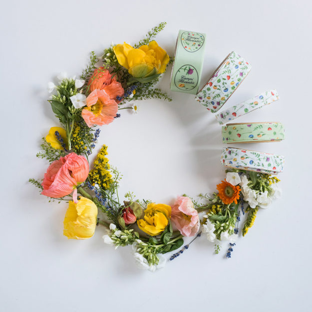 nastro personalizzato fiori di campo