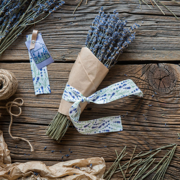 nastro personalizzato lavanda